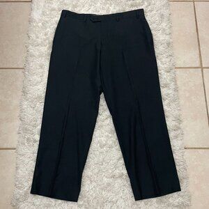 JOSEPH ABBOUD Black Mens Dress Pants 36x29